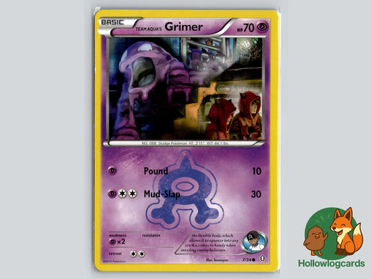 Image of Team Aquas Grimer Double Crisis (DCR) #7