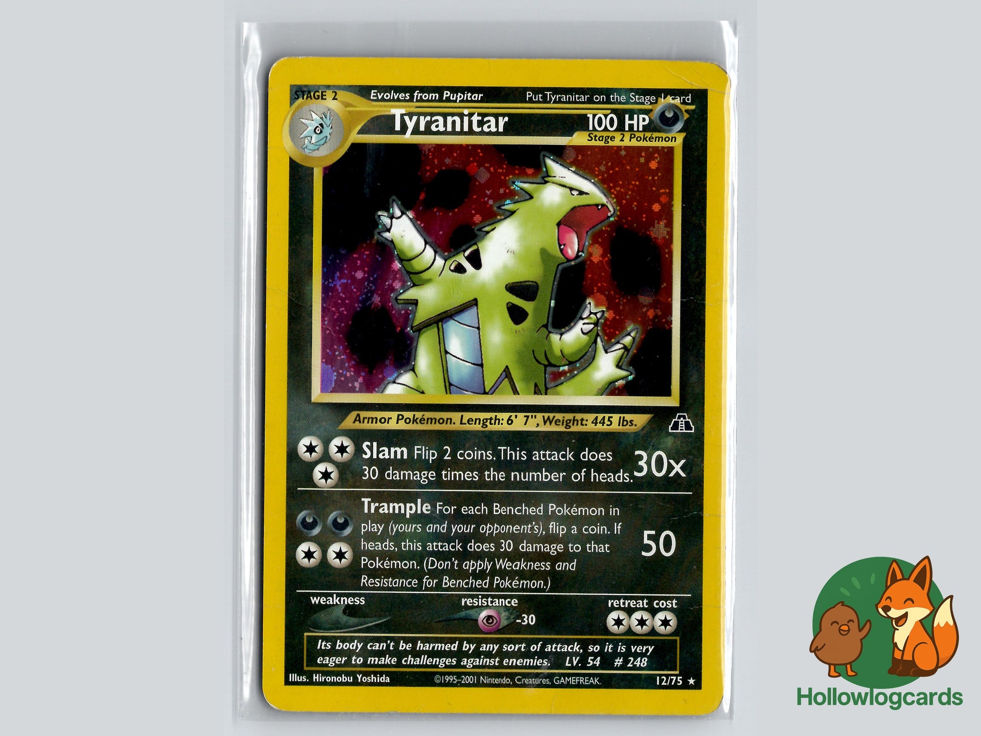 Image of Tyranitar Neo Discovery (N2) #12