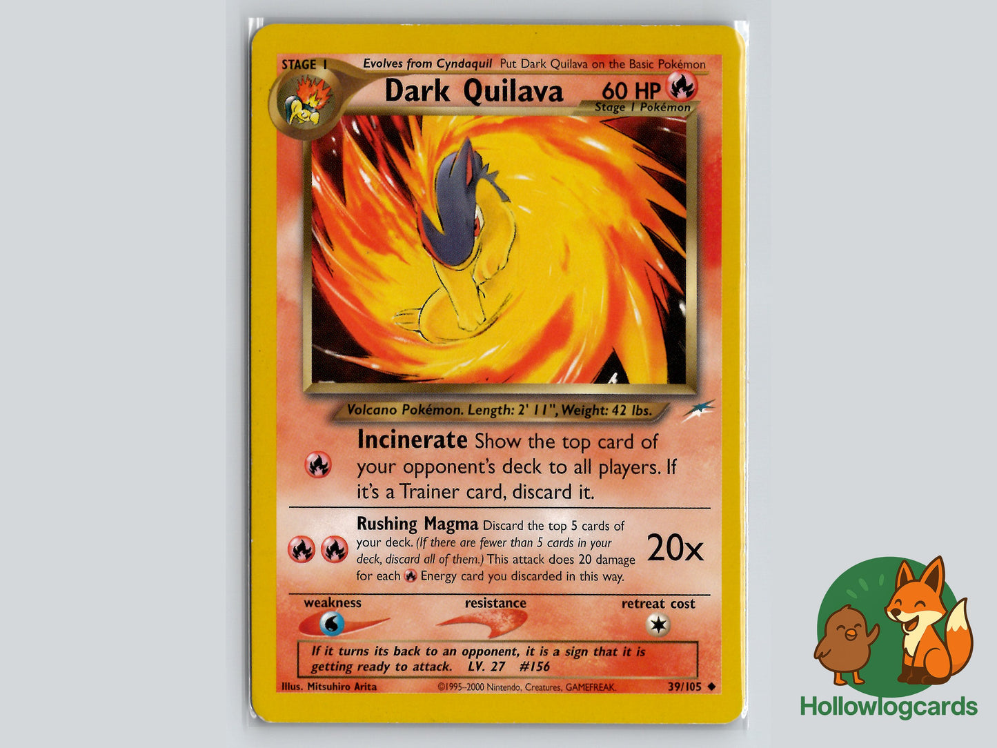 Image of Dark Quilava Neo Destiny (N4) #39
