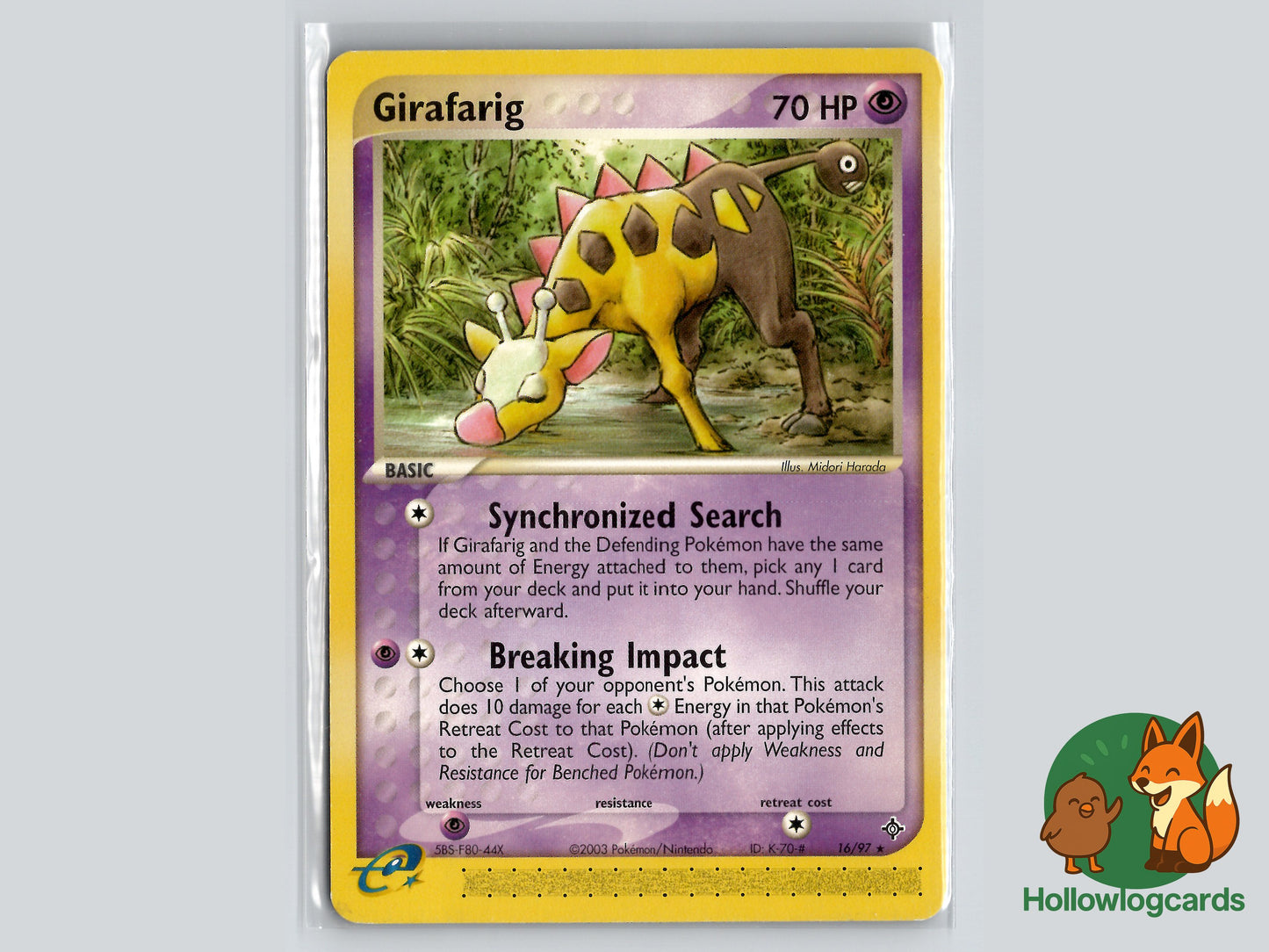 Image of Girafarig Dragon (DR) #16