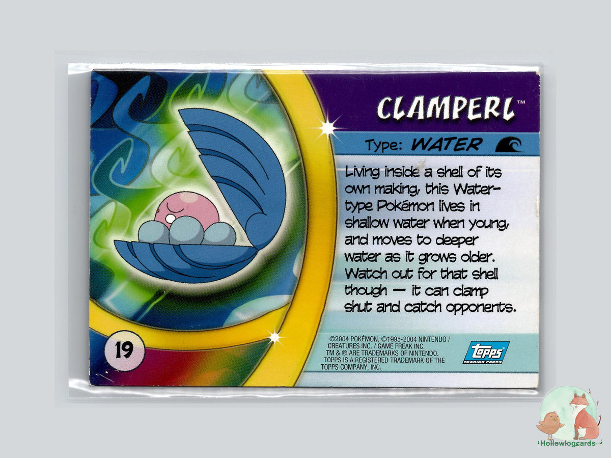 Clamperl (#19) - Topps Advanced Challenge Trading Cards