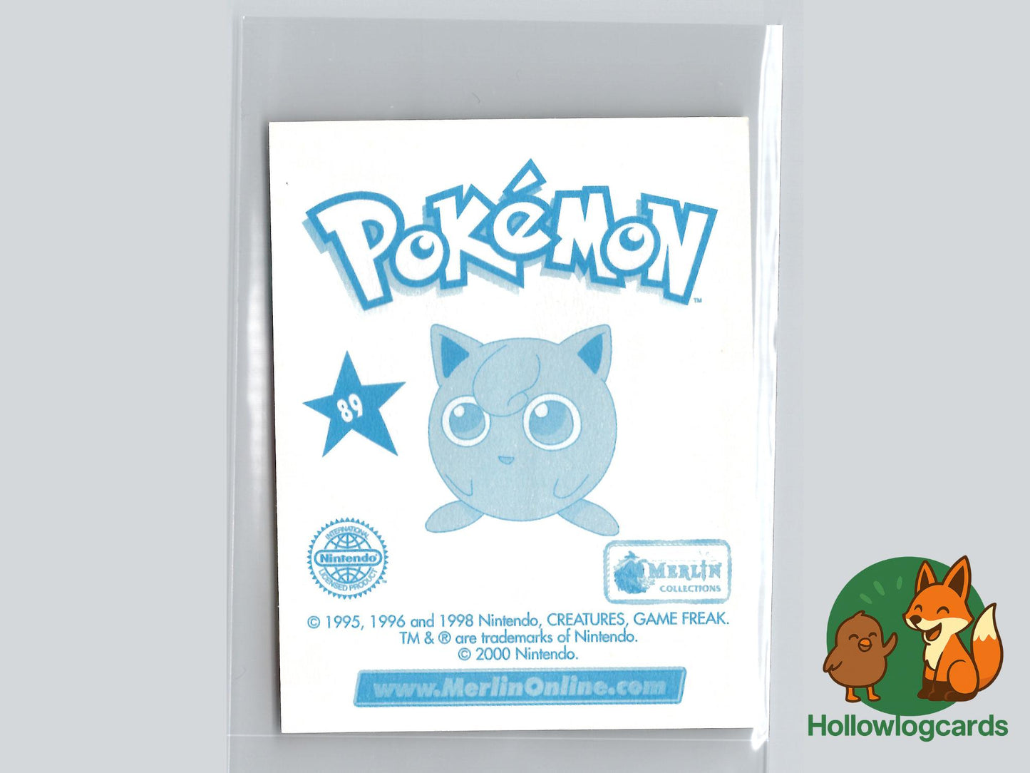 Psyduck Misty Pikachu - Merlin Series 2 Sticker