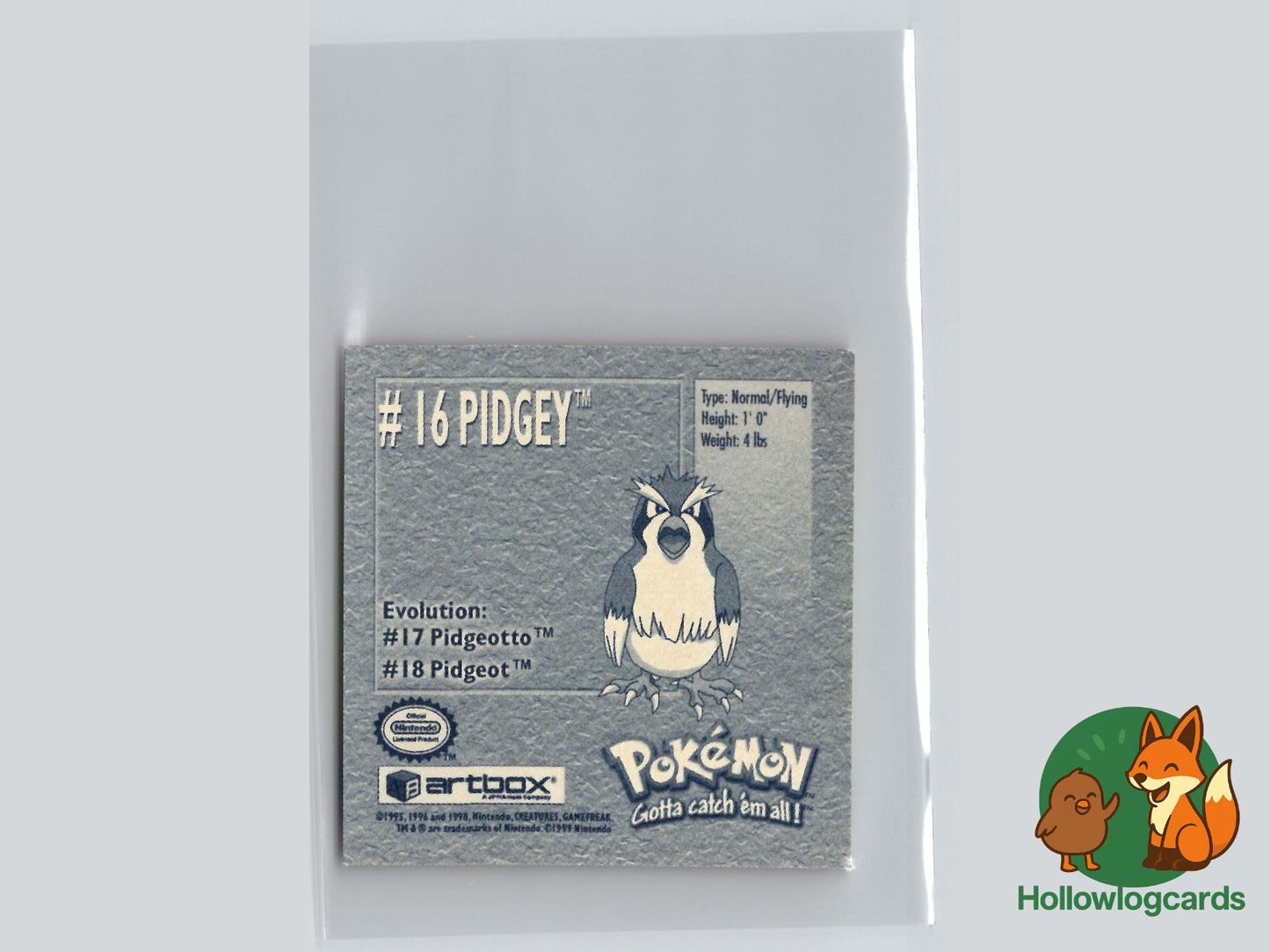 Pidgey - Artbox Sticker