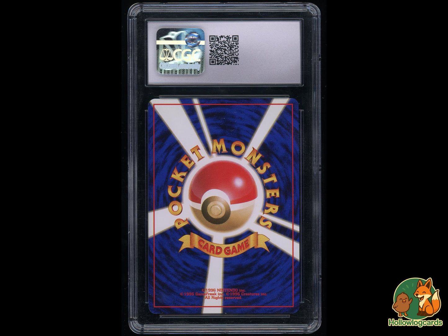 Graded Cyndaquil (NO. 155) - Neo Premium File 1 - Japanese CGC 9.5