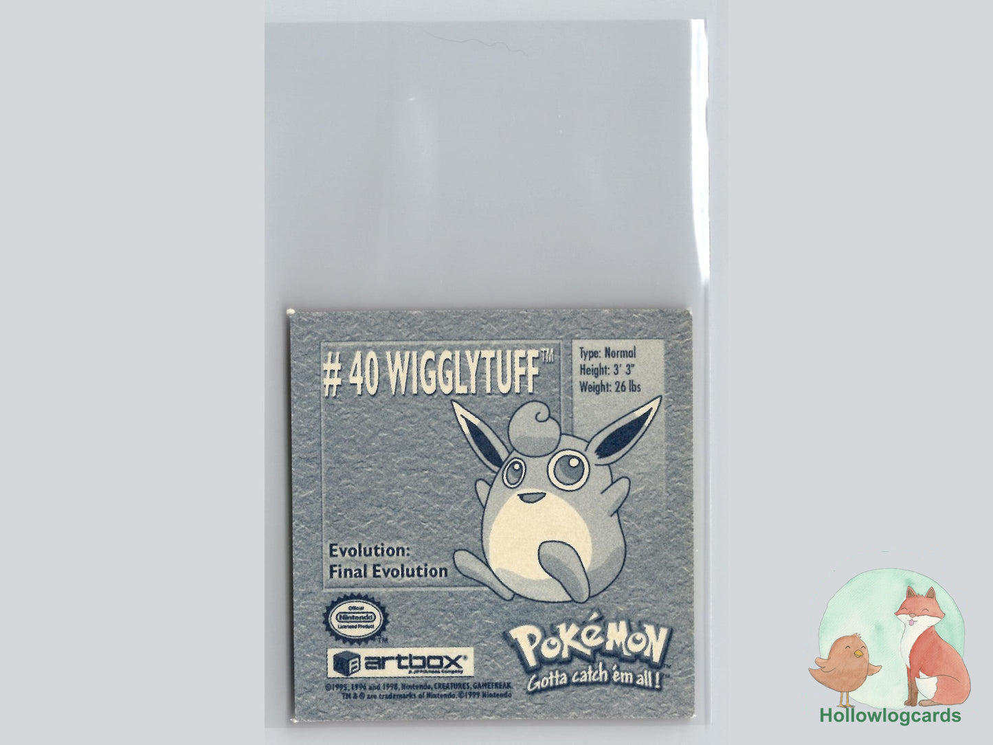 Wigglytuff - Artbox Sticker