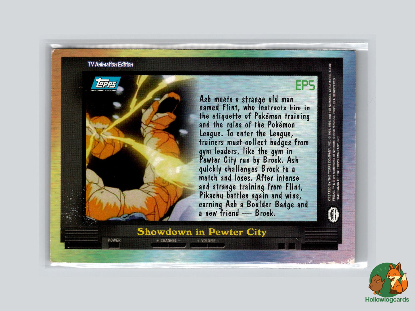 EP5 Showdown in Pewter City (#127) - Topps Trading Cards Series 2