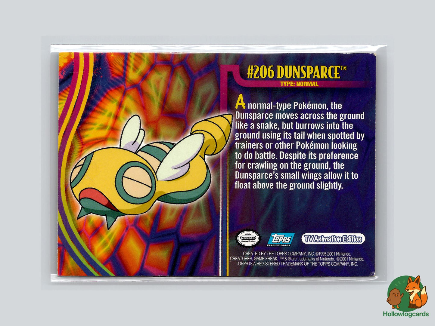 Dunsparce (#12) - Topps Johto League Champions
