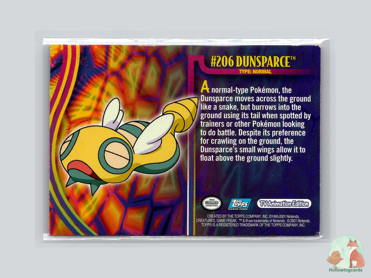 Dunsparce (#12) - Topps Johto League Champions Trading Cards