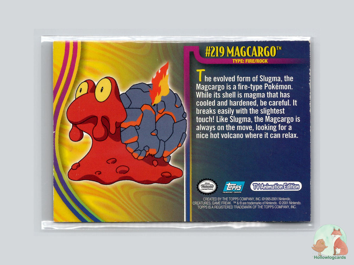 Magcargo (#17) Chrome Foil - Topps Johto League Champions Trading Cards
