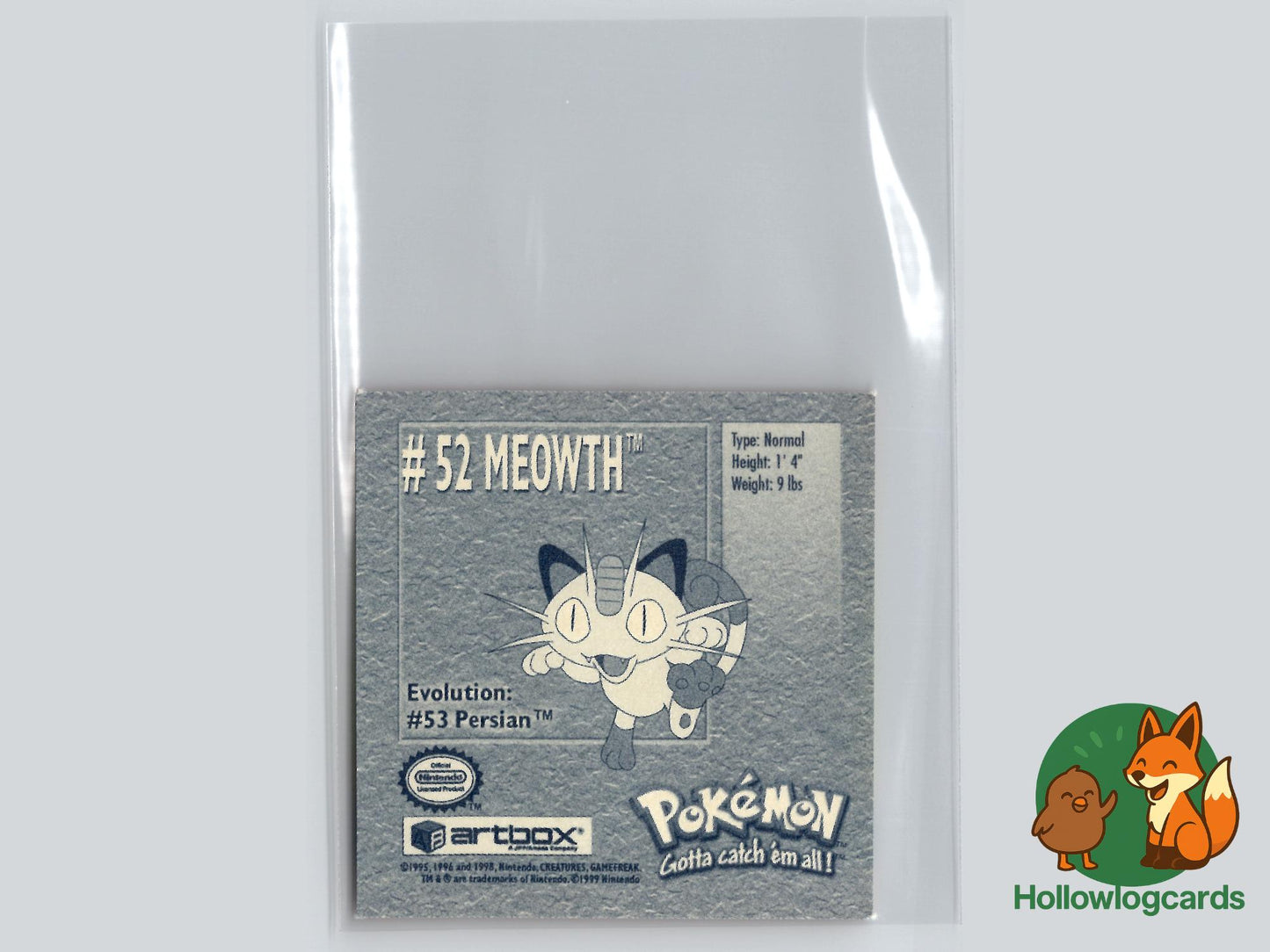 Meowth - Artbox Sticker