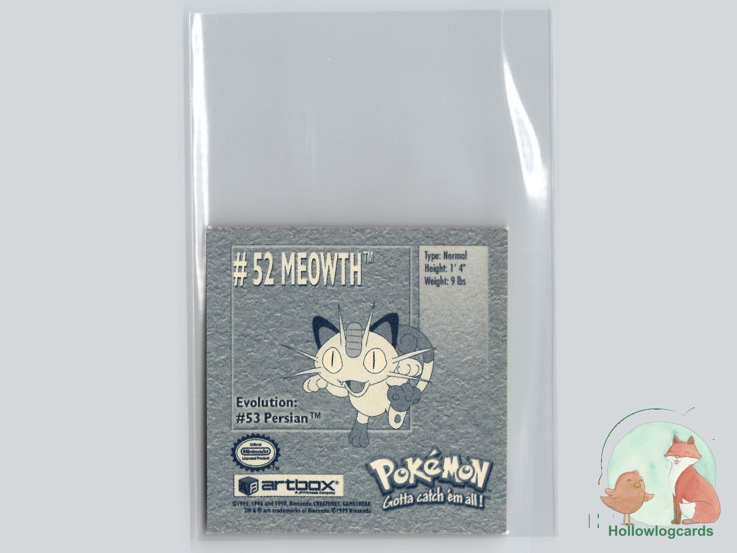 Meowth - Artbox Sticker