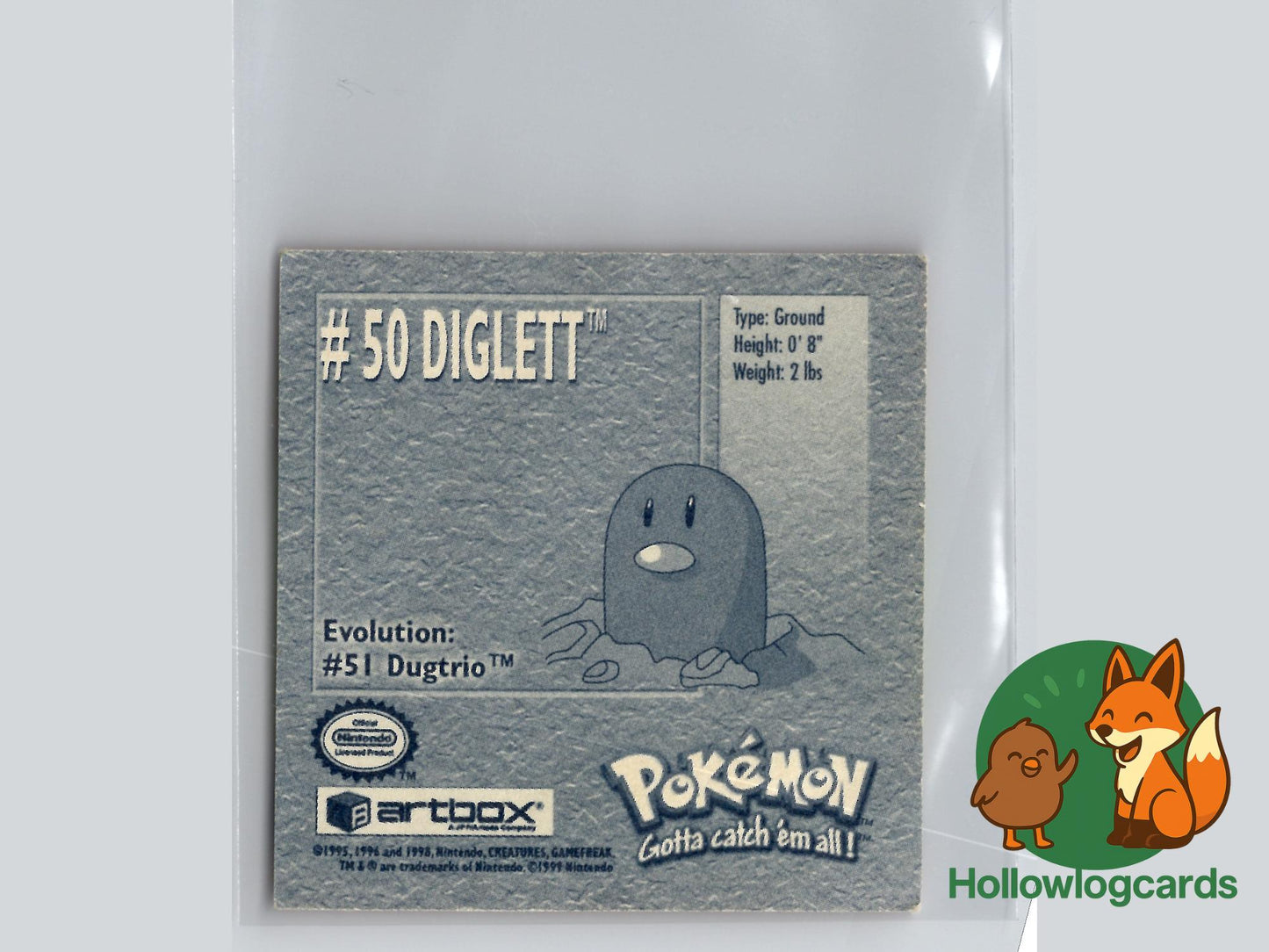 Diglett - Artbox Sticker
