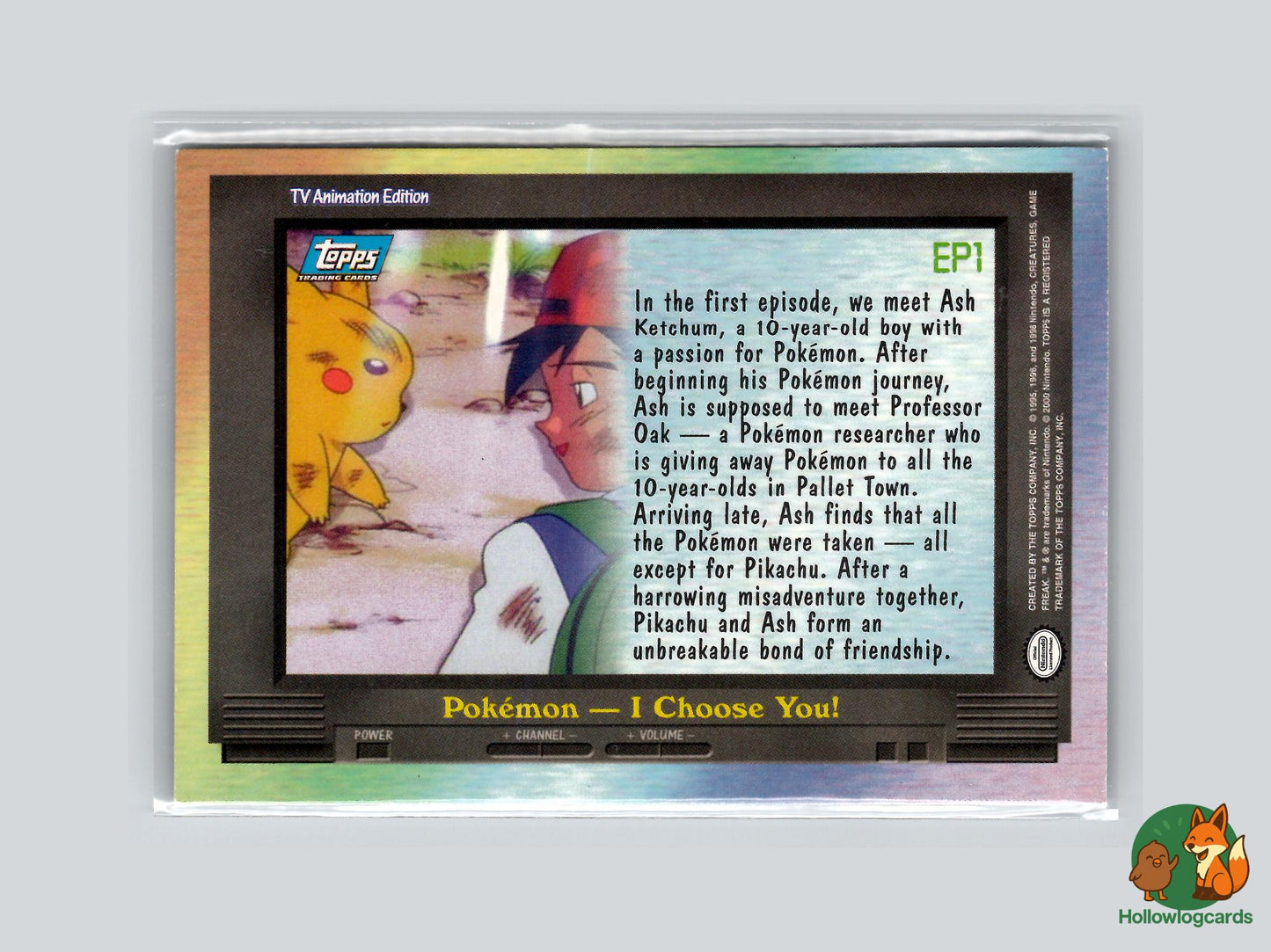 EP1 Pokémon - I Choose You! (#123) - Topps Trading Cards Series 2