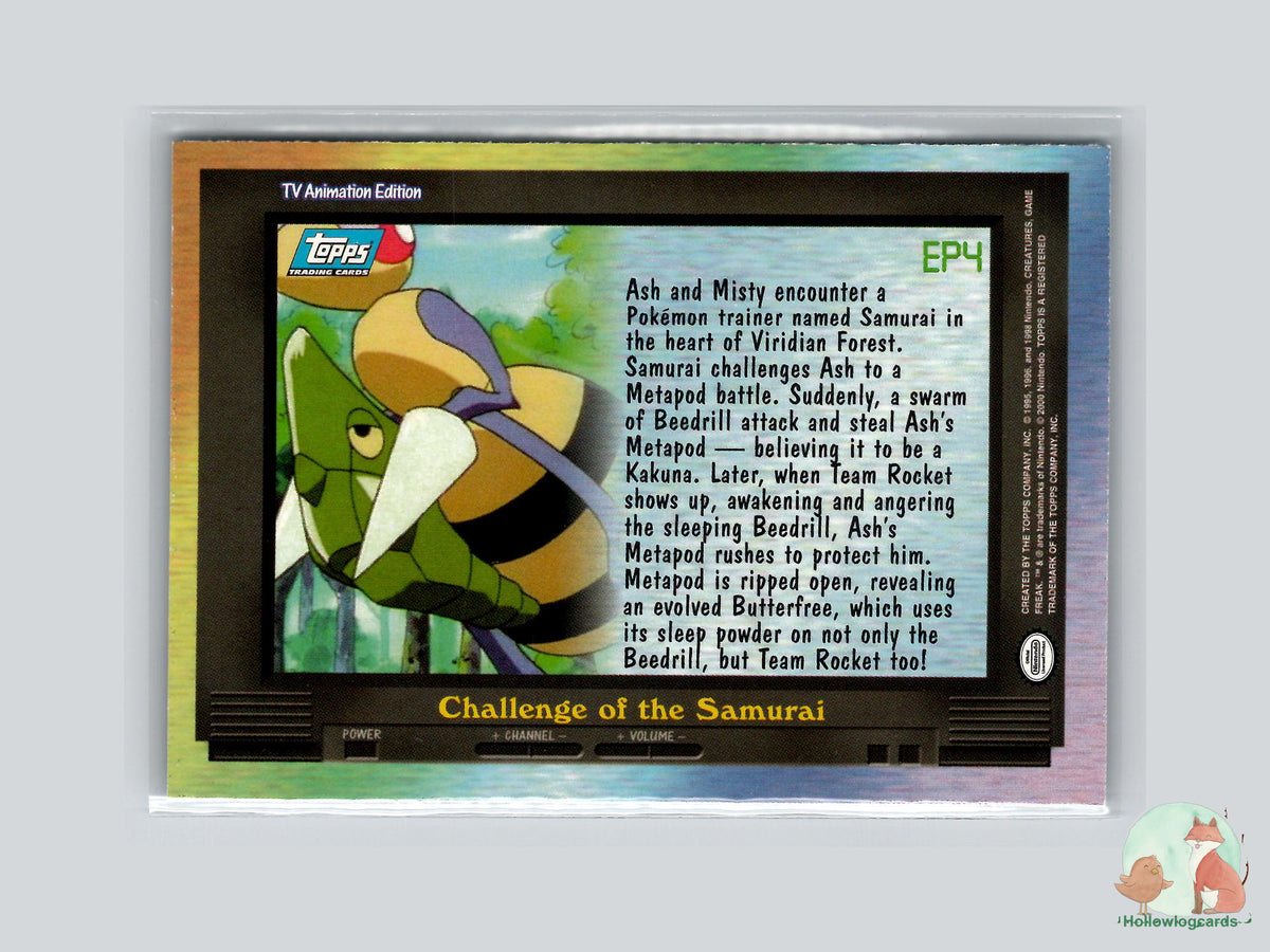 EP4 Challenge of the Samurai (#126) - Topps Trading Cards Series 2