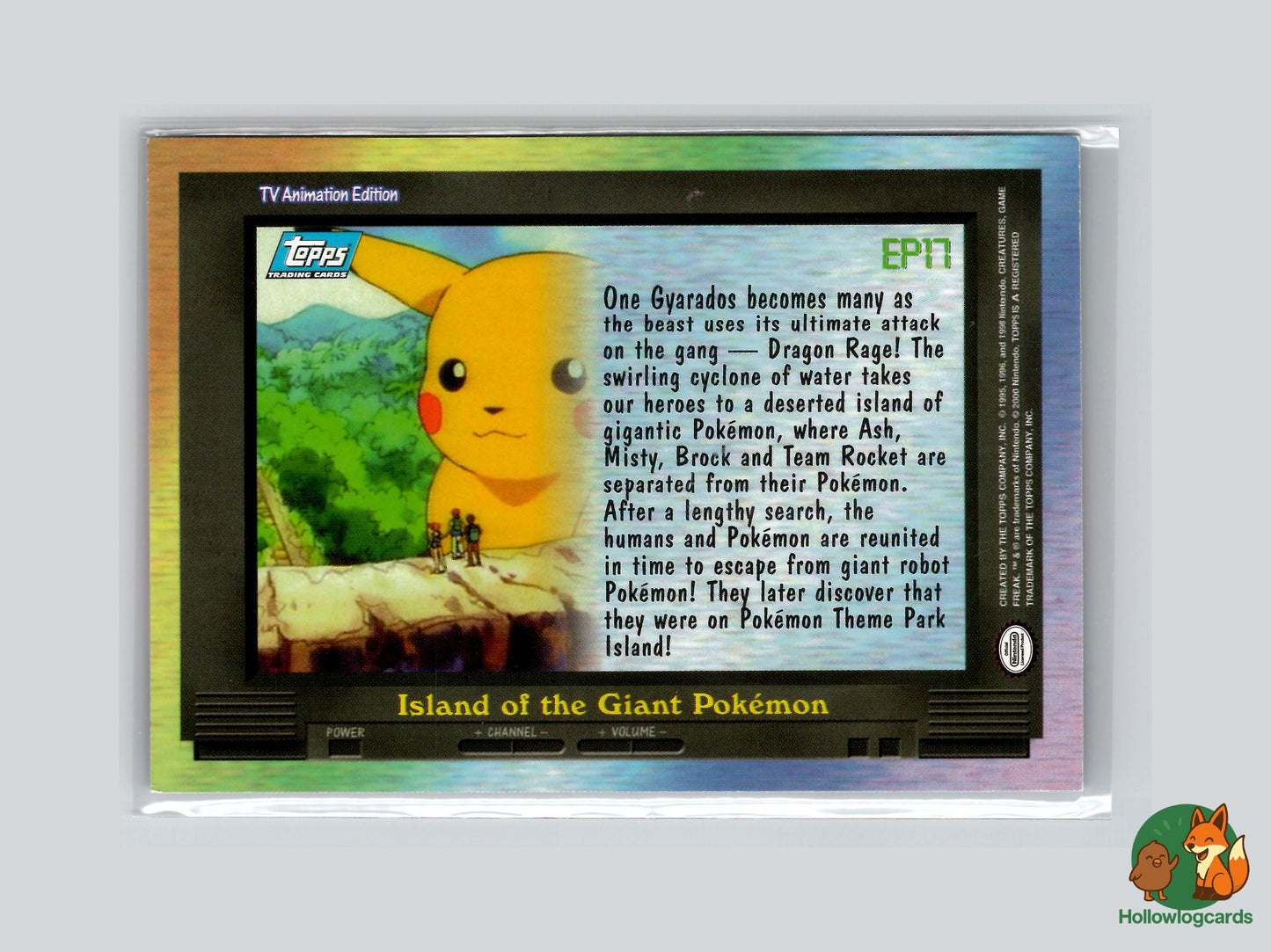 EP17 Island of the Giant Pokemon (#139) - Topps Trading Cards Series 2