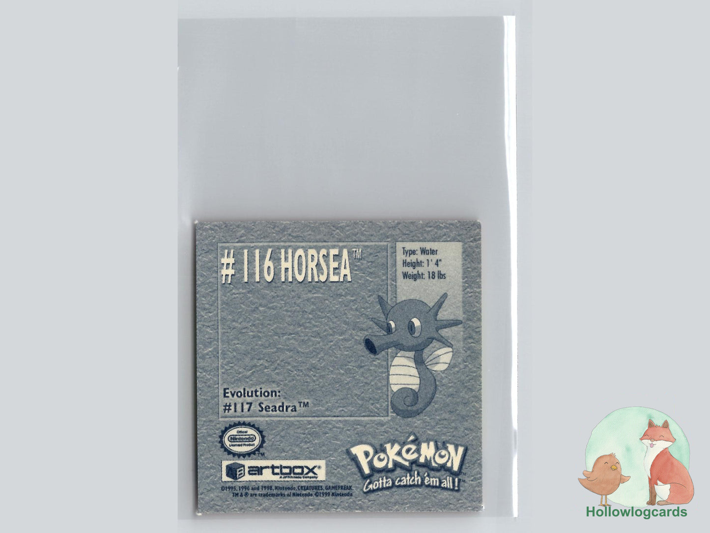Horsea - Artbox Sticker