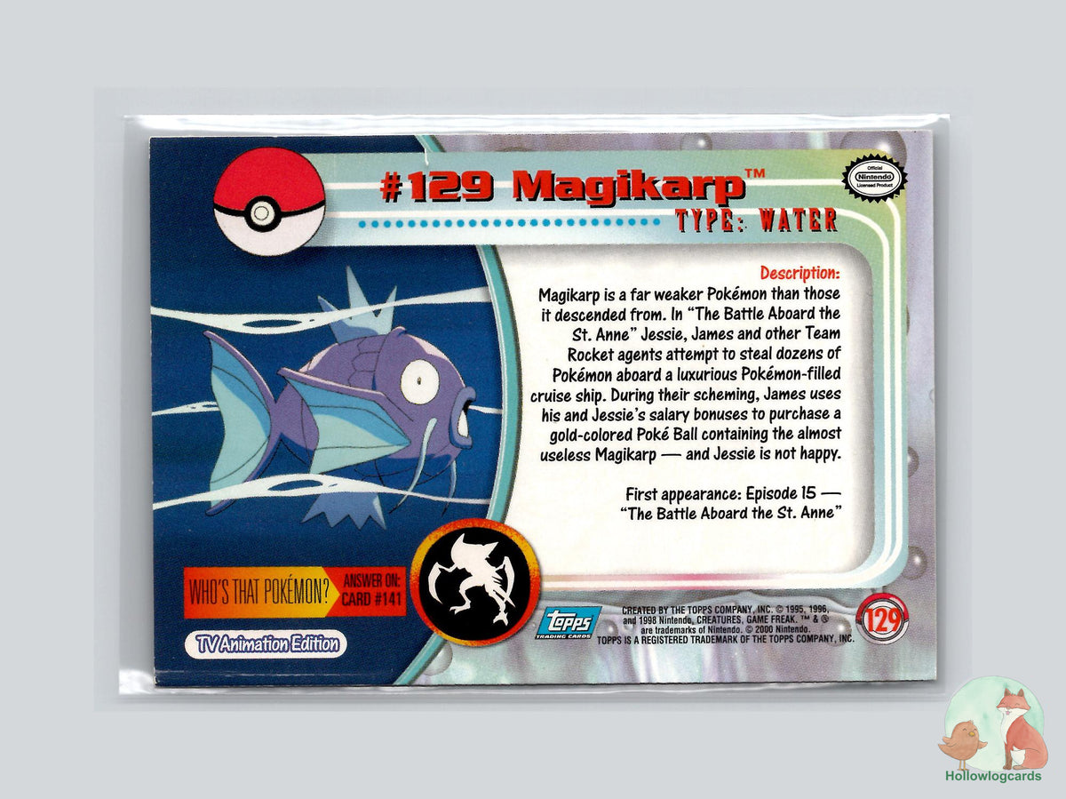 Magikarp (#129) - Topps Trading Cards Series 3