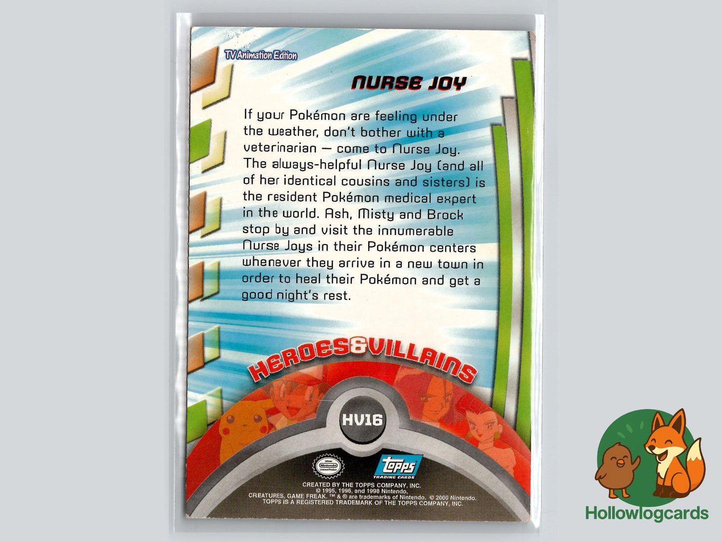 Nurse Joy HV16 - Heroes & Villains Topps Series 3