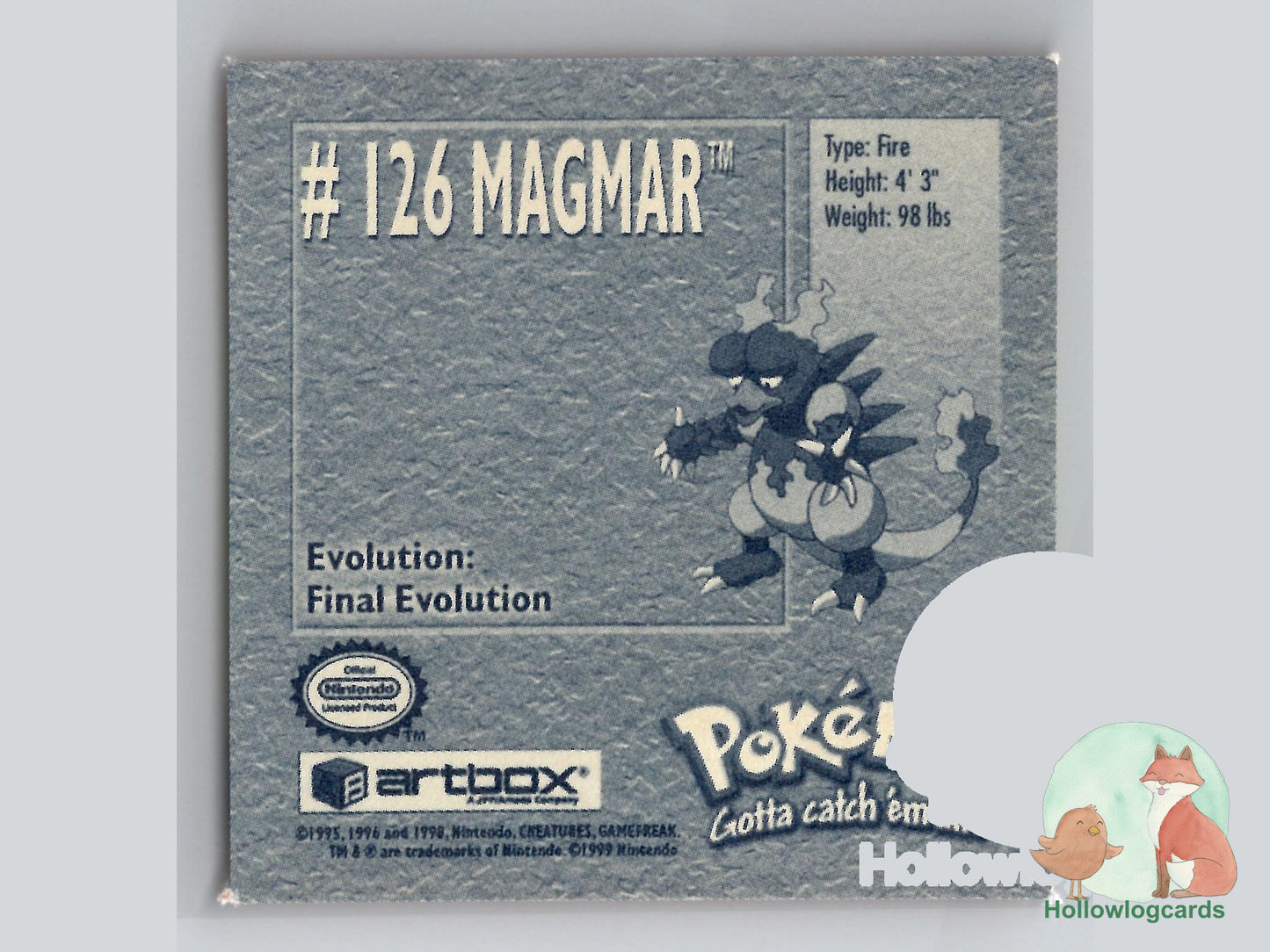 Magmar - Artbox Sticker