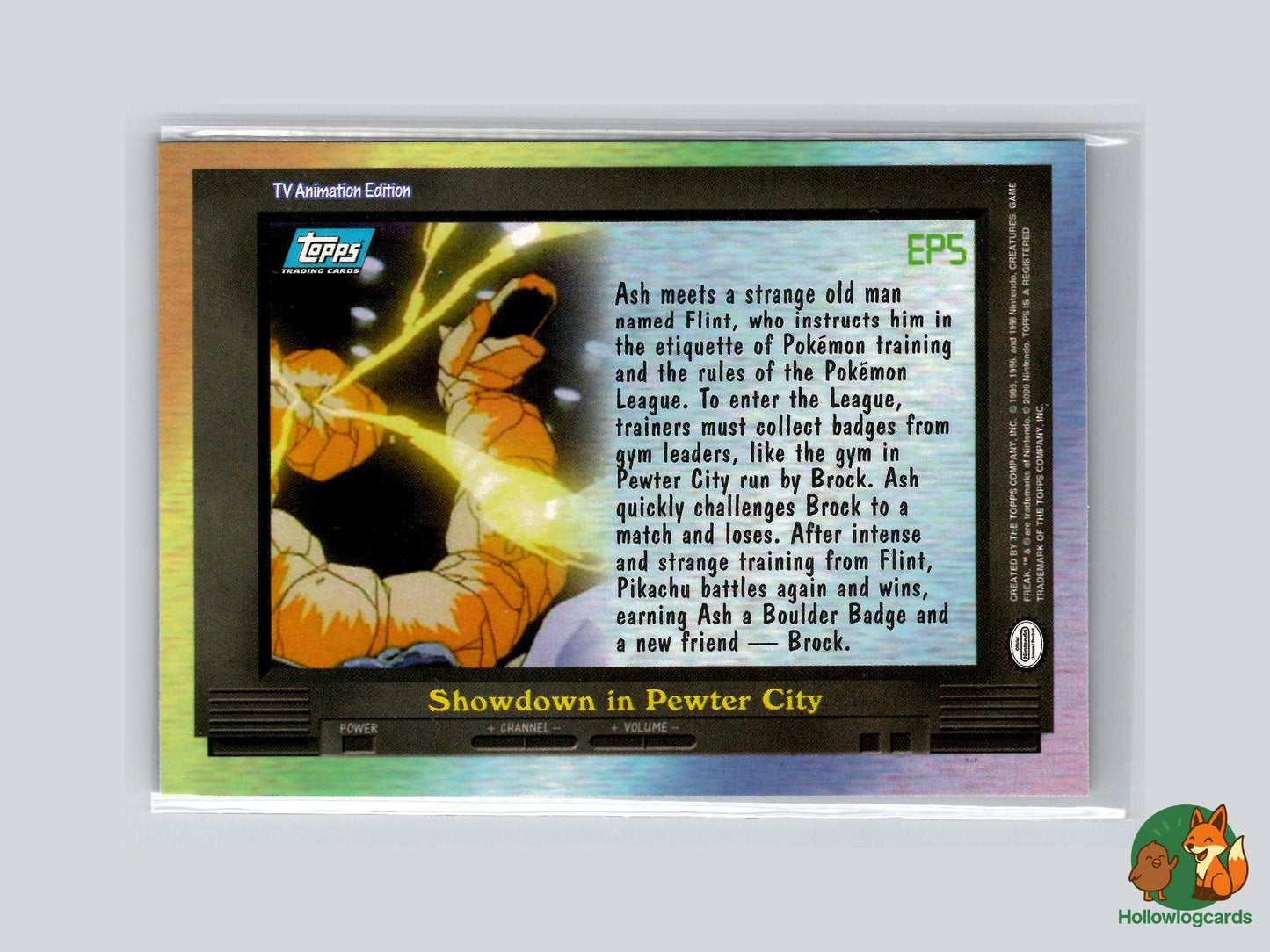 EP5 Showdown in Pewter City (#127) - Topps Trading Cards Series 2