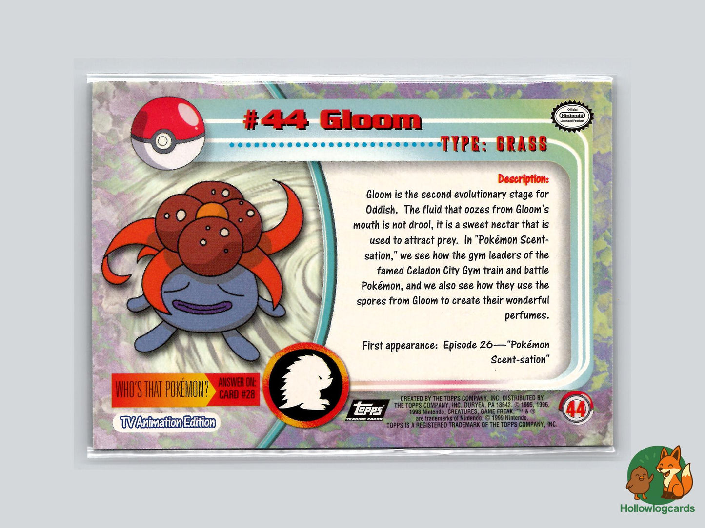 Gloom (#44) Chrome Foil - Topps Trading Cards Series 1