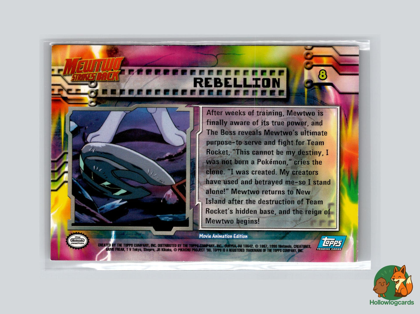 Rebellion (#8) - Topps Mewtwo Strikes Back