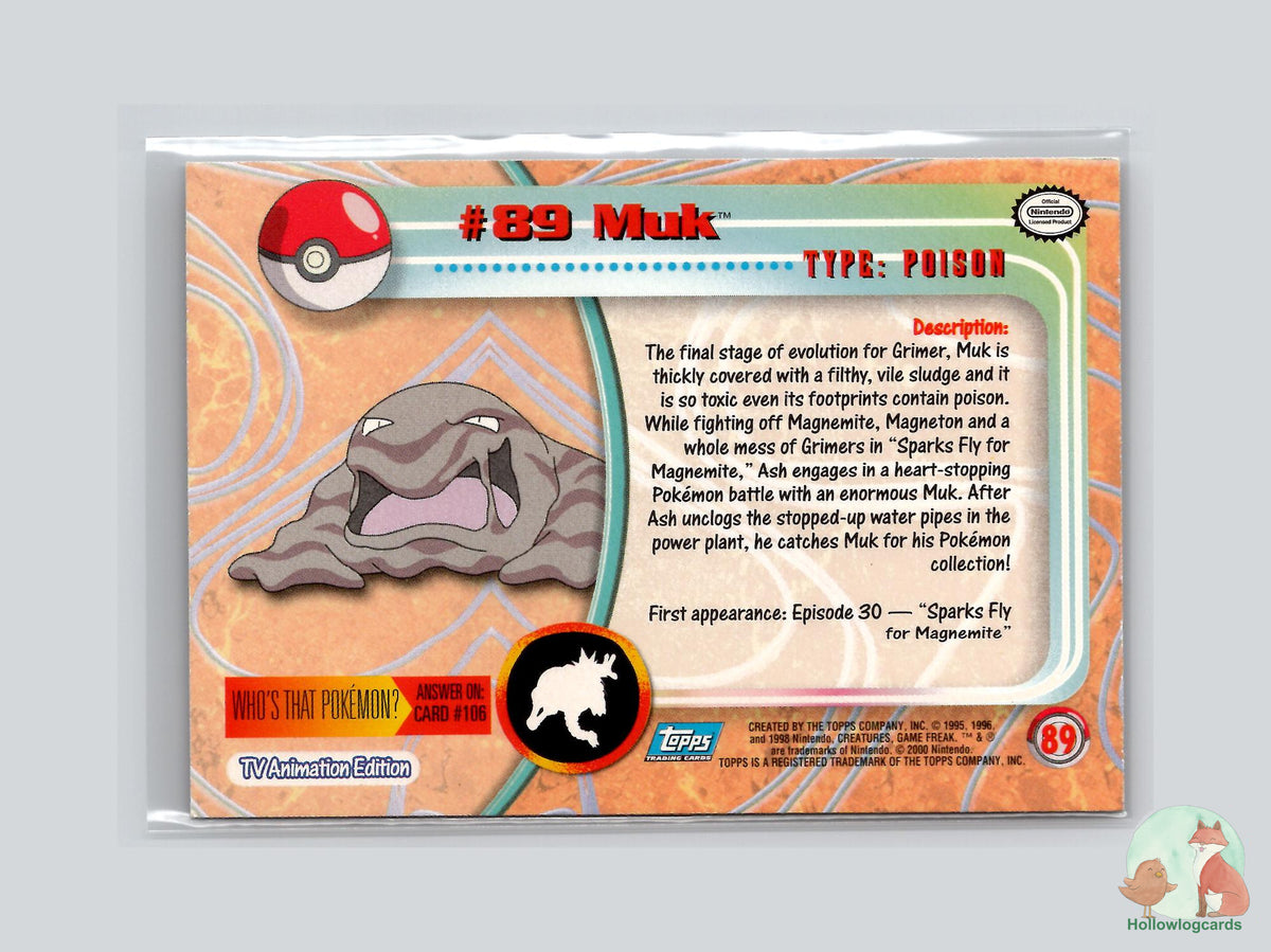 Muk (#89) Chrome Foil - Topps Trading Cards Series 2