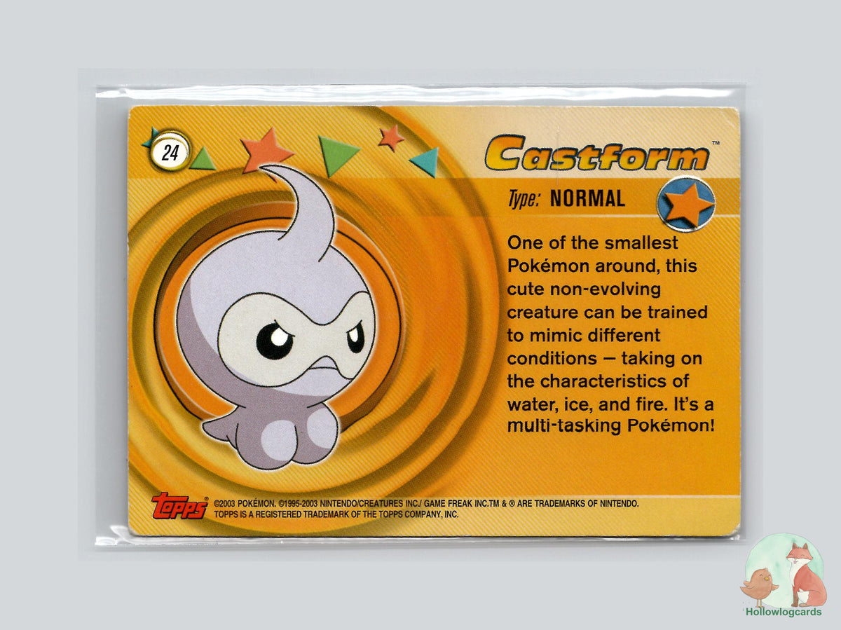 Castform (#24) - Topps Advanced Trading Cards