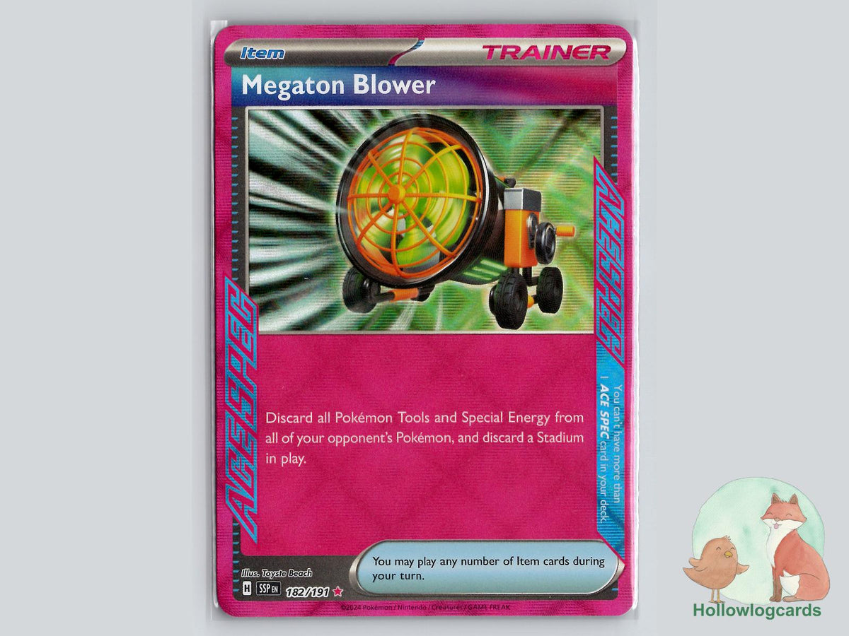 Megaton Blower (182/191) - Surging Sparks Pokémon Card