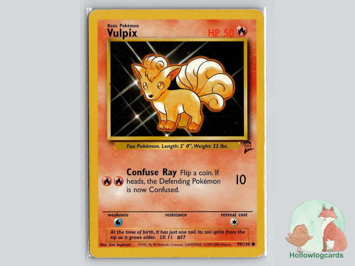 Vulpix (99/130) - Base Set 2 Pokémon Card