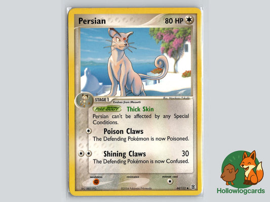 Persian (44/112) - FireRed & LeafGreen Pokémon Card