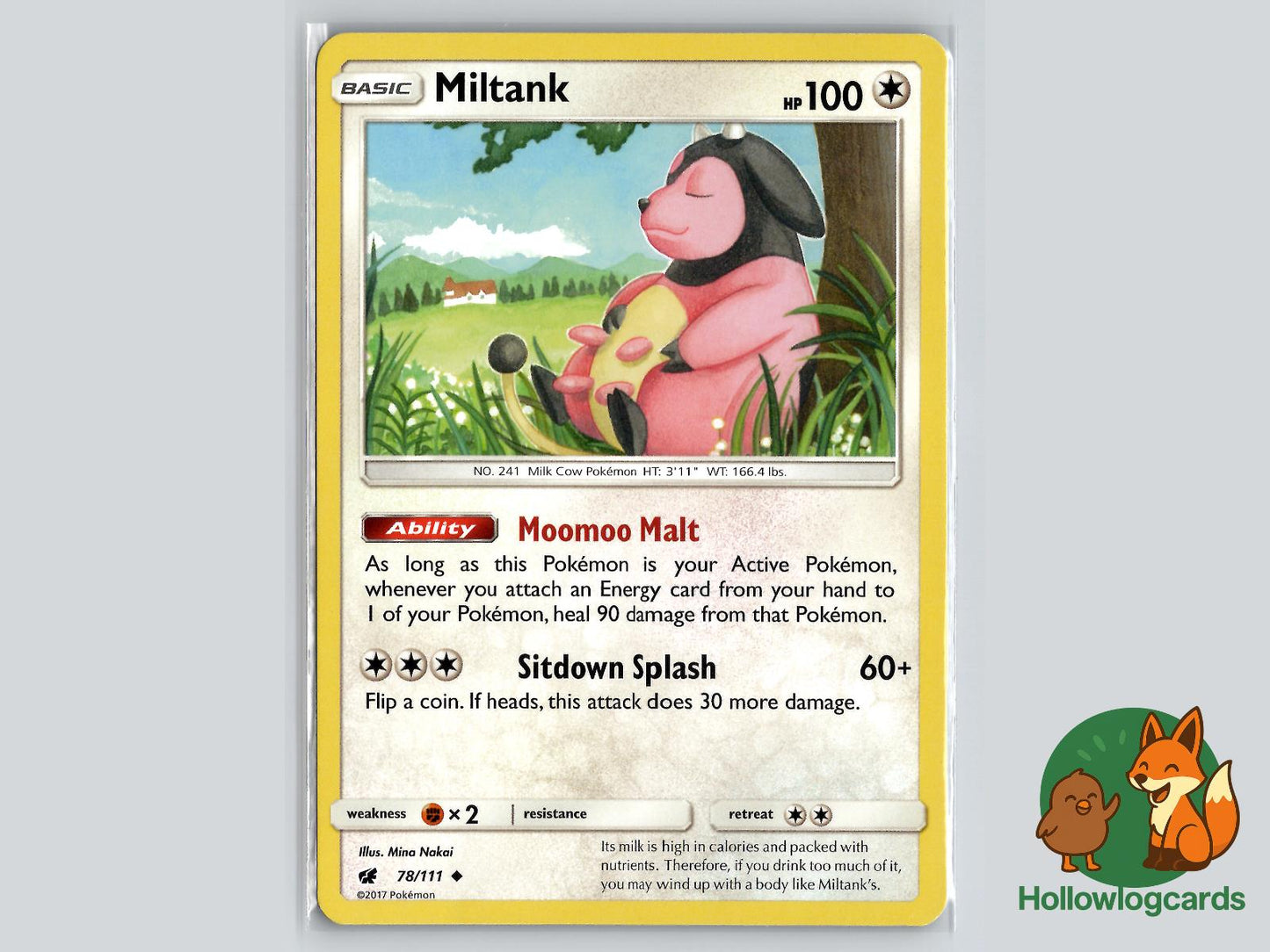 Miltank (78/111) - Crimson Invasion Pokémon Card