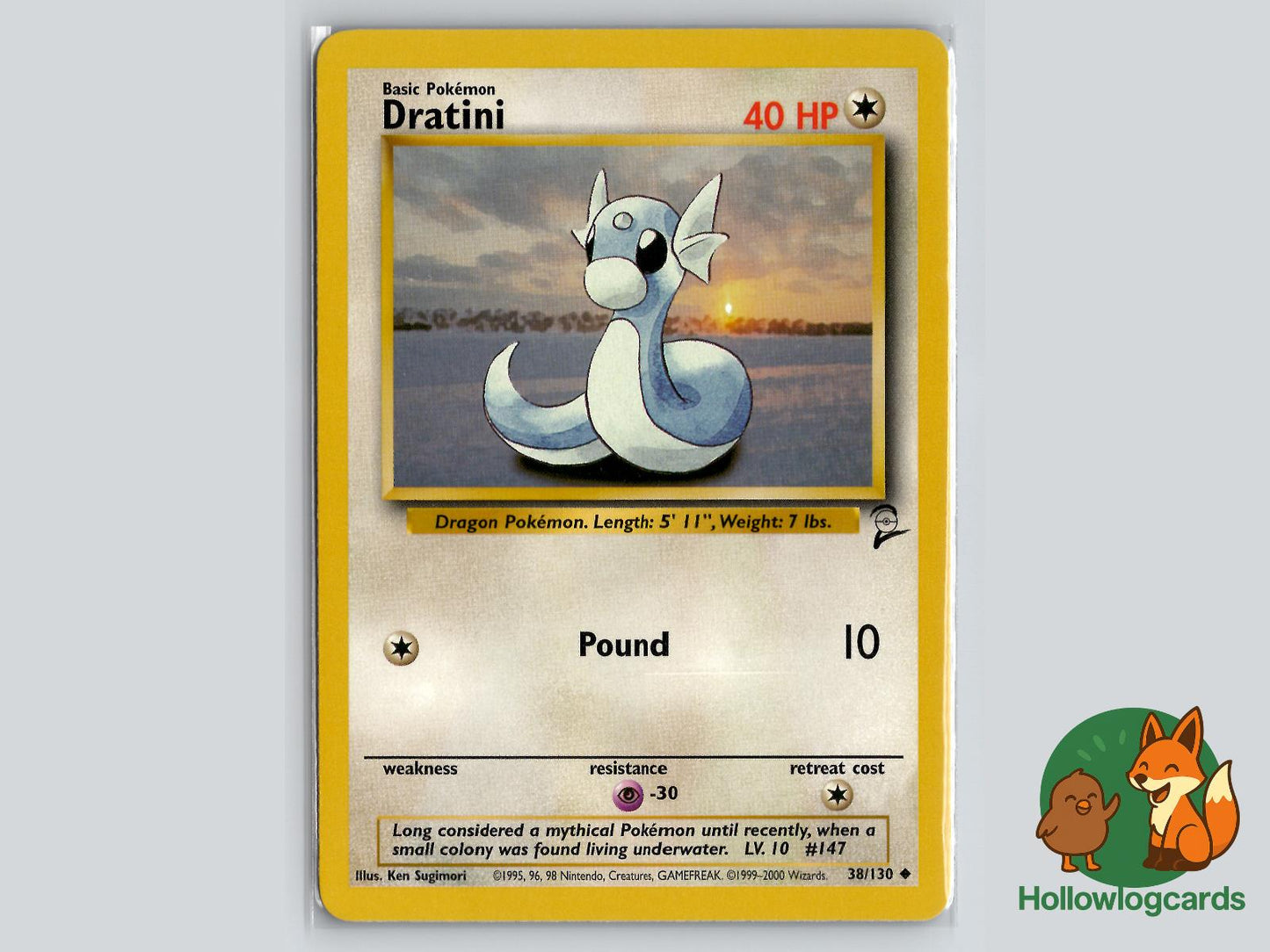 Dratini (38/130) - Base Set 2 Pokémon Card