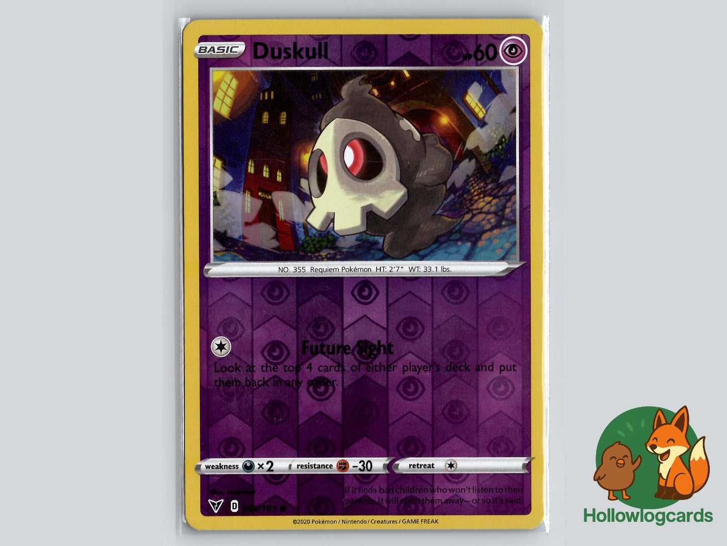 Duskull (069/185) - Vivid Voltage Pokémon Card