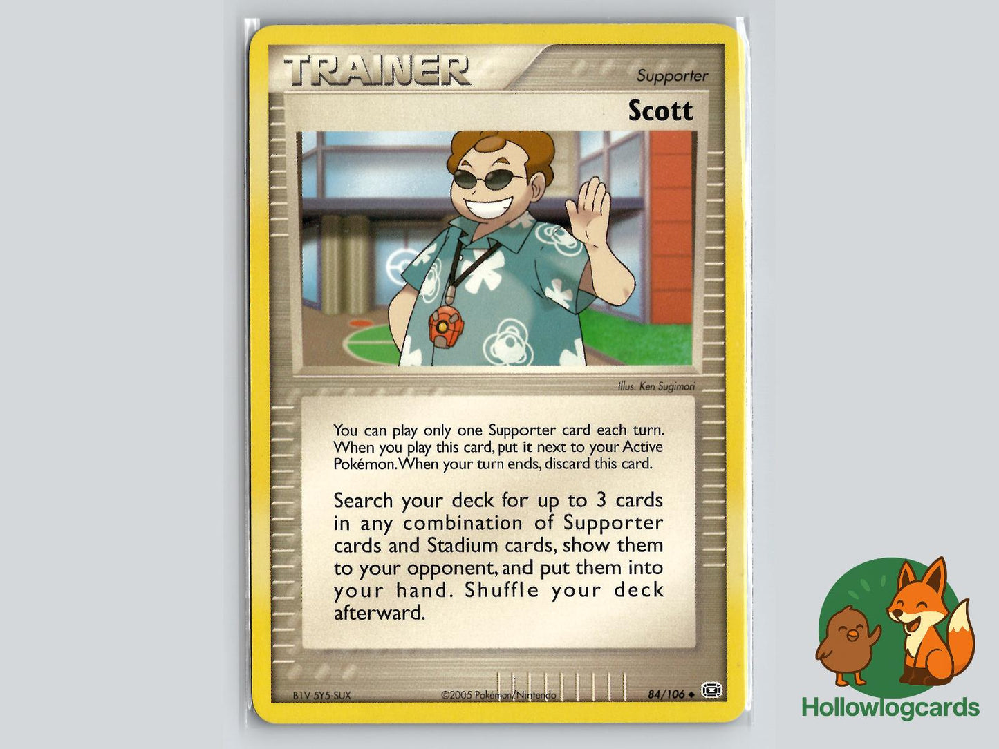 Scott (84/106) - Emerald Pokémon Card