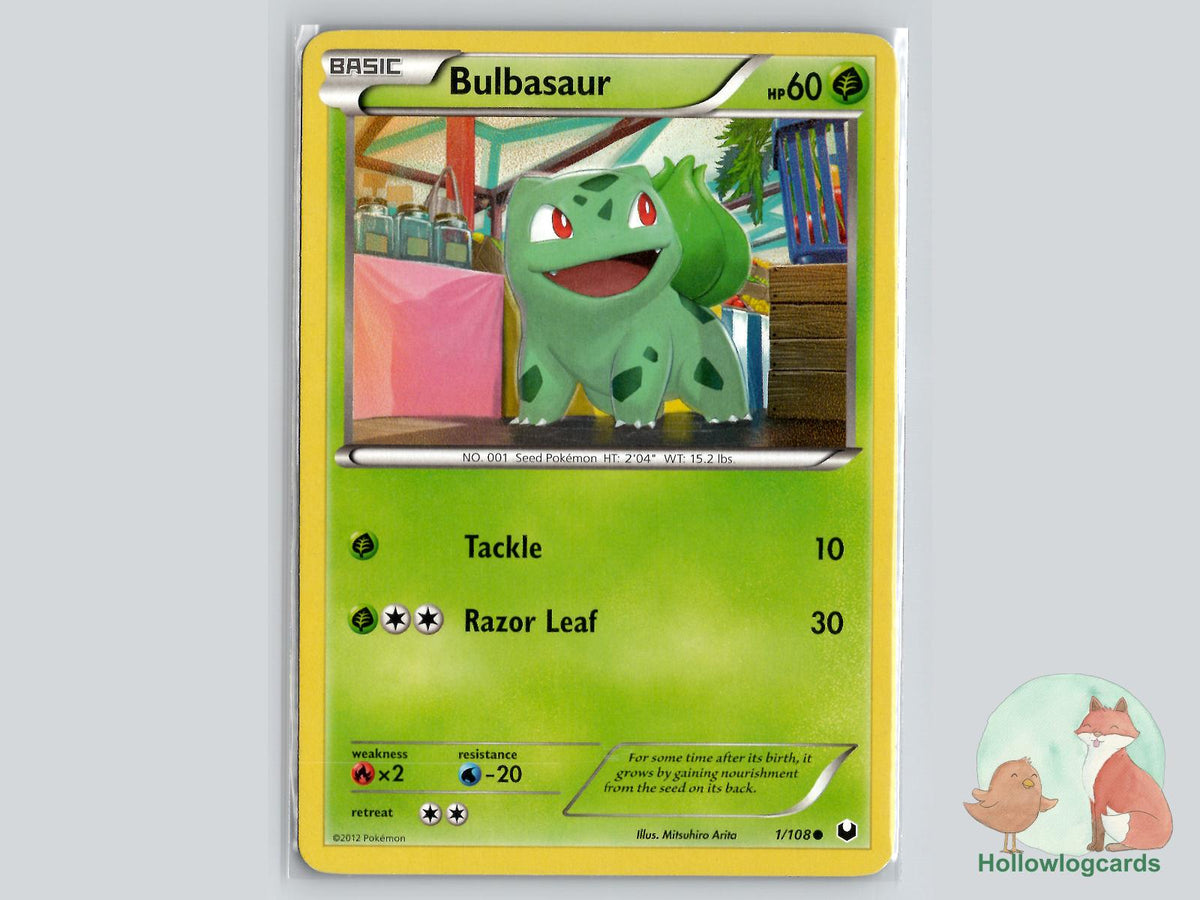 Bulbasaur (1/108) - Dark Explorers Pokémon Card