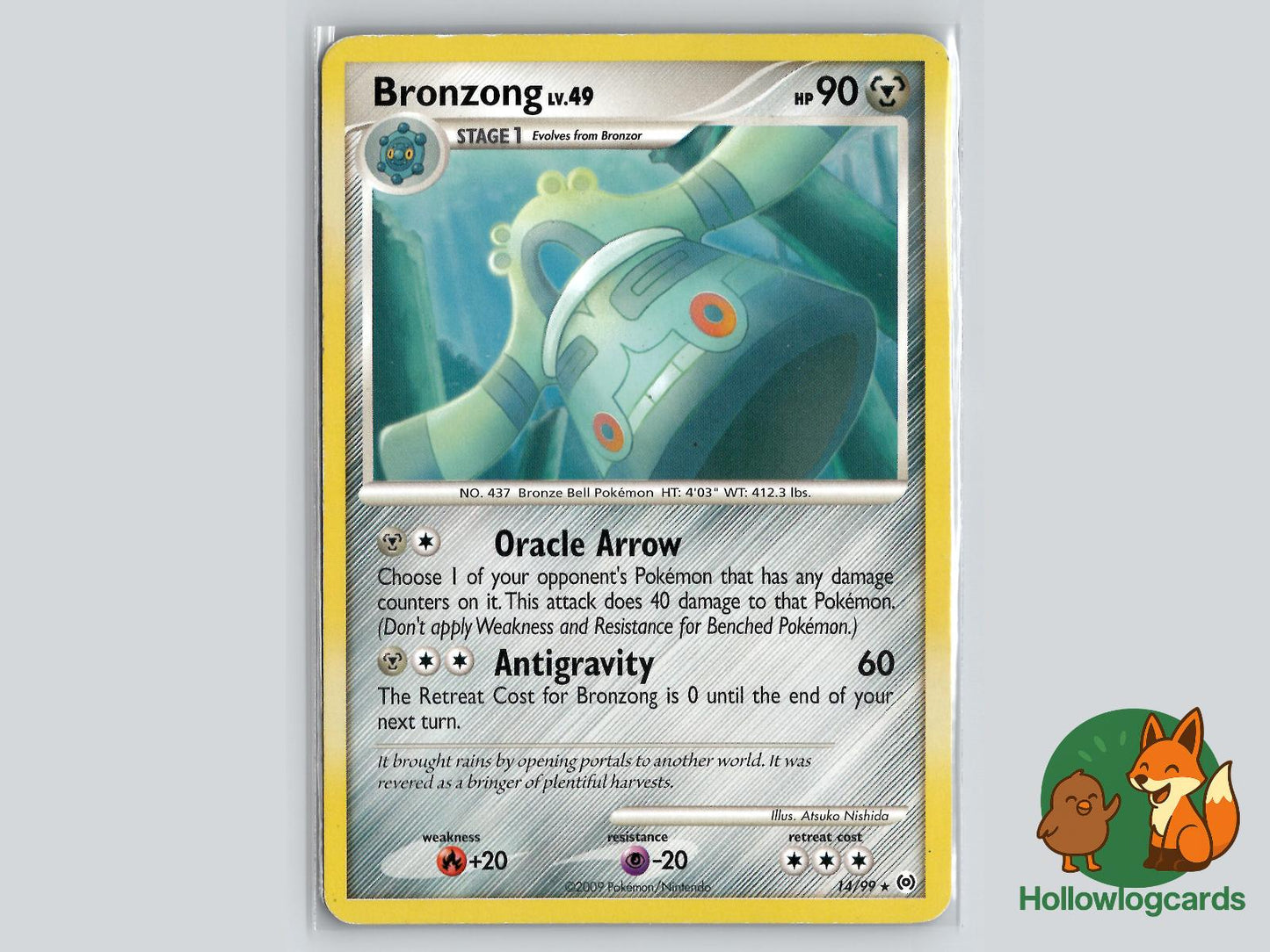 Bronzong (14/99) - Arceus Pokémon Card