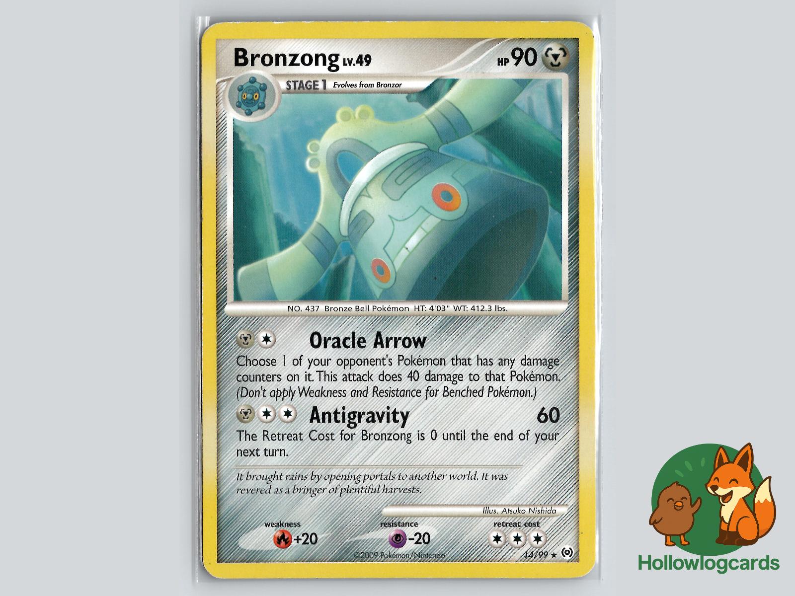 Bronzong (14/99) - Arceus Pokémon Card