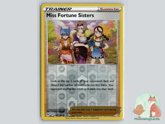 Miss Fortune Sisters (164/196) - Lost Origin Pokémon Card