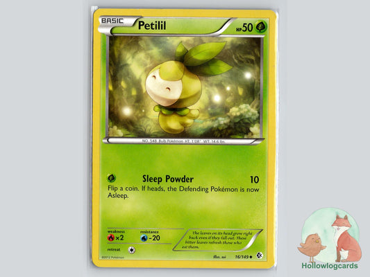 Petilil (16/149) - Boundaries Crossed Pokémon Card