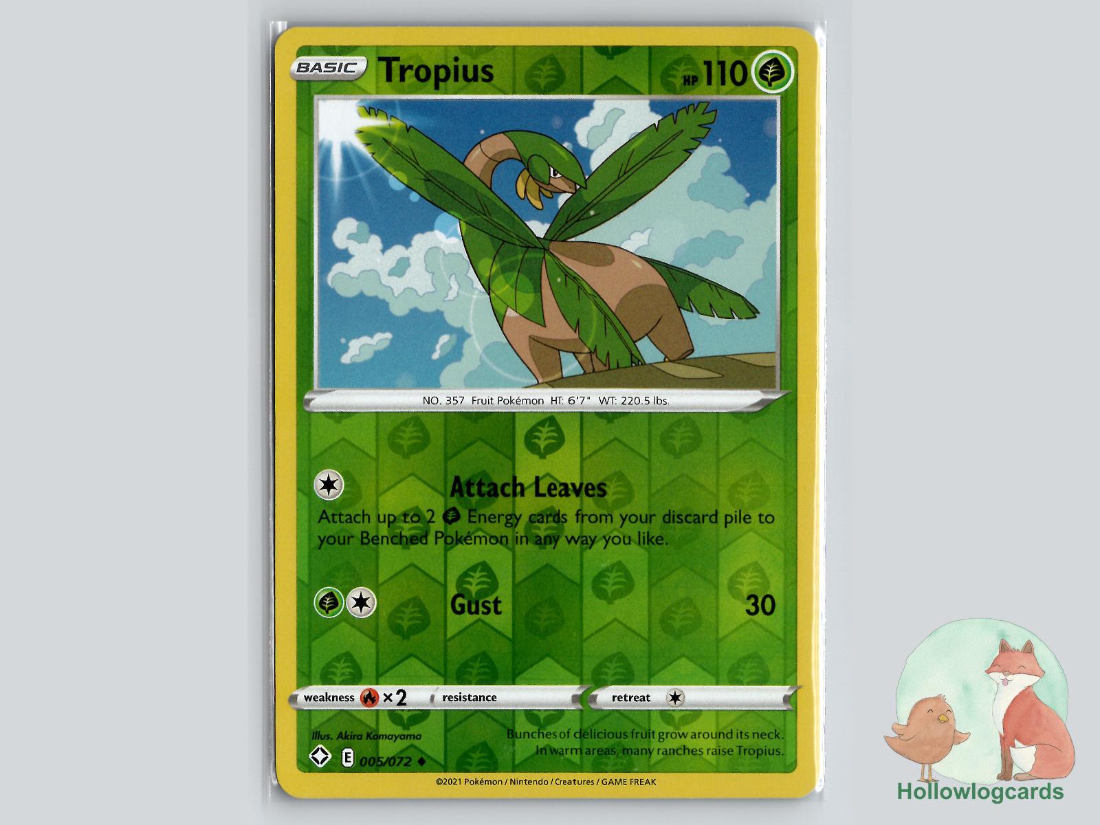Tropius (005/072) - Shining Fates Pokémon Card