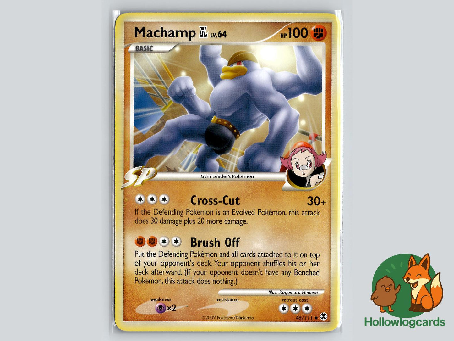 Machamp GL (46/111) - Rising Rivals Pokémon Card