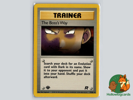 Image of The Bosss Way Team Rocket (RO) #73