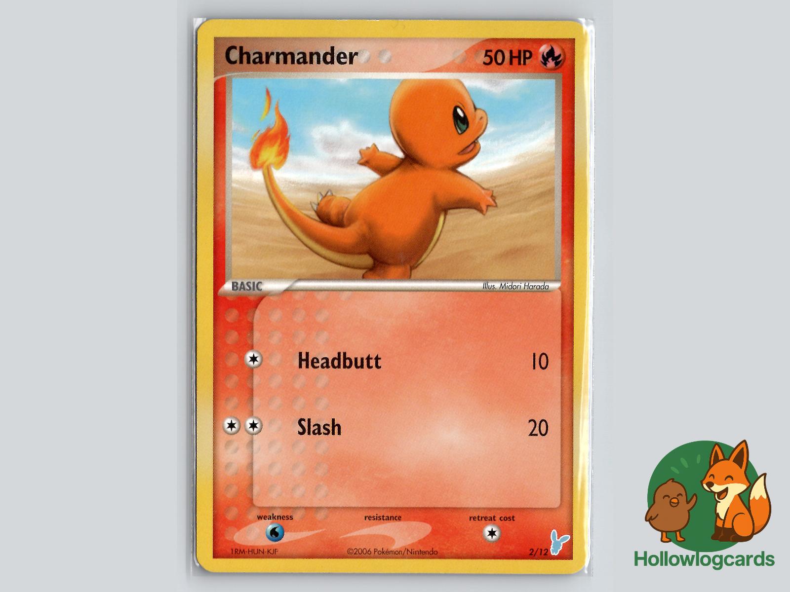 Charmander (2/12) - EX Trainer Kit 2 Minun Pokémon Card