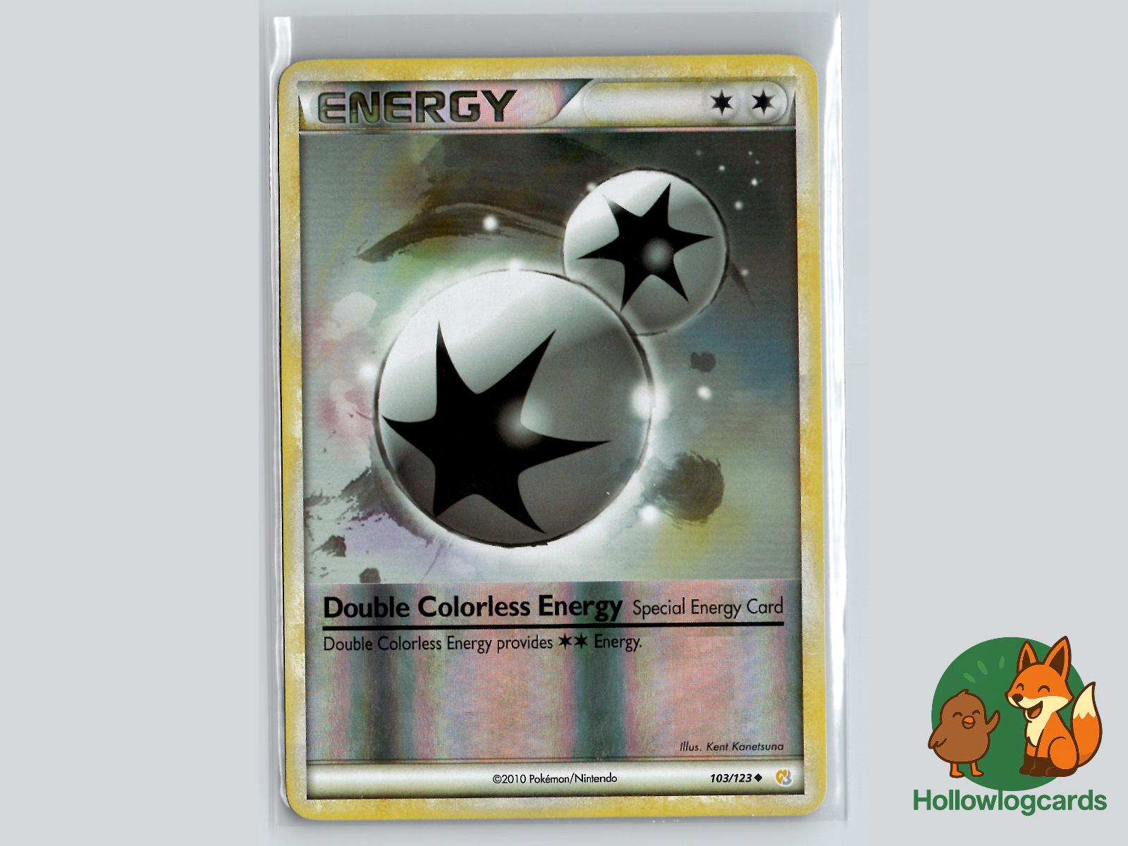 Double Colorless Energy (103/123) - HeartGold & SoulSilver Pokémon Card