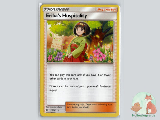 Erika's Hospitality (140/181) - Team Up Pokémon Card