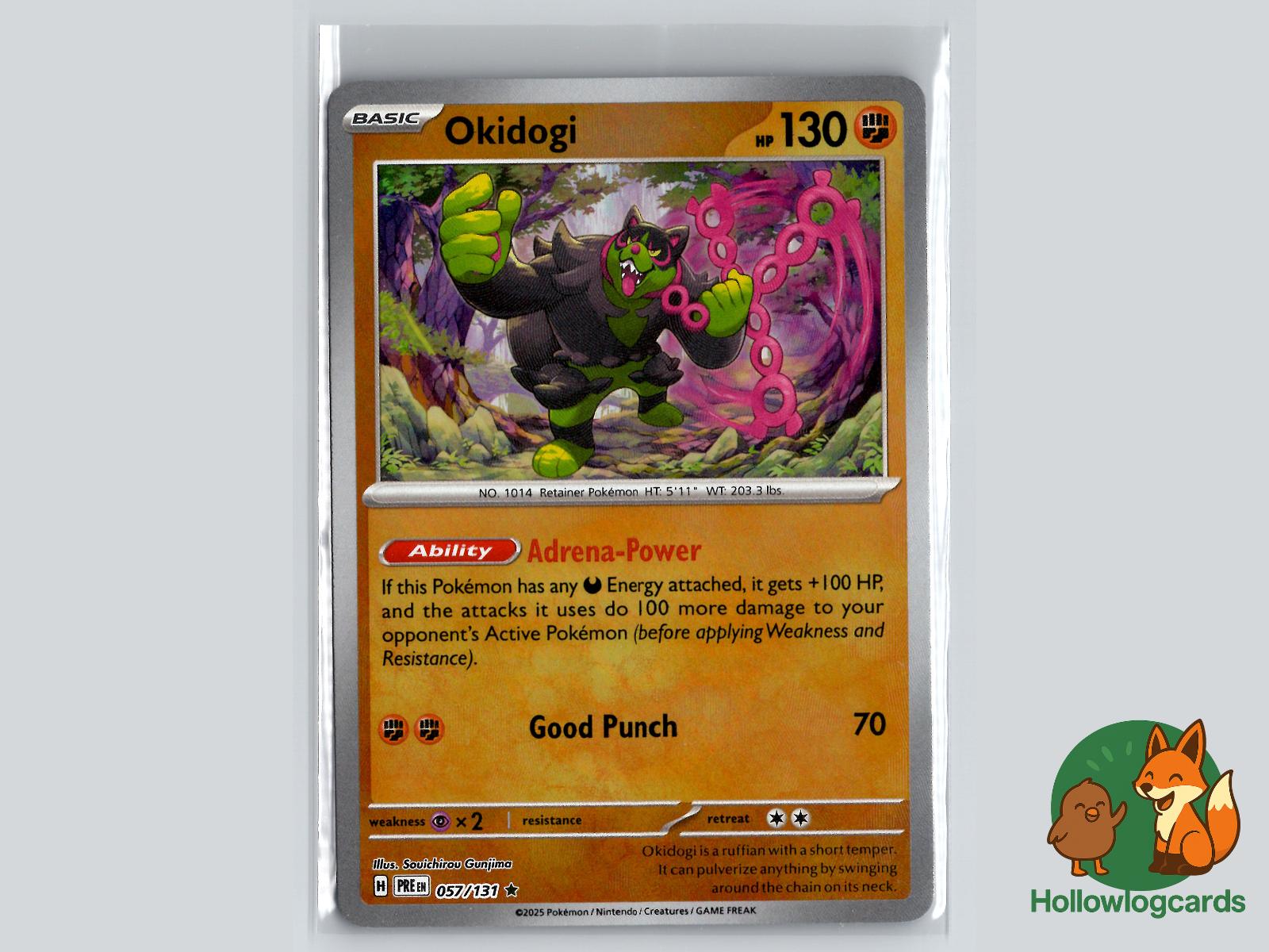Okidogi (057/131) - Prismatic Evolutions Pokémon Card
