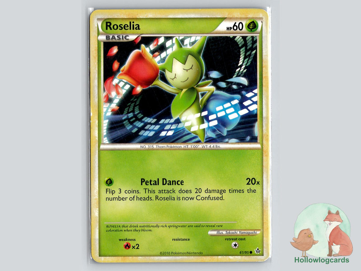 Roselia (61/95) - Unleashed Pokémon Card