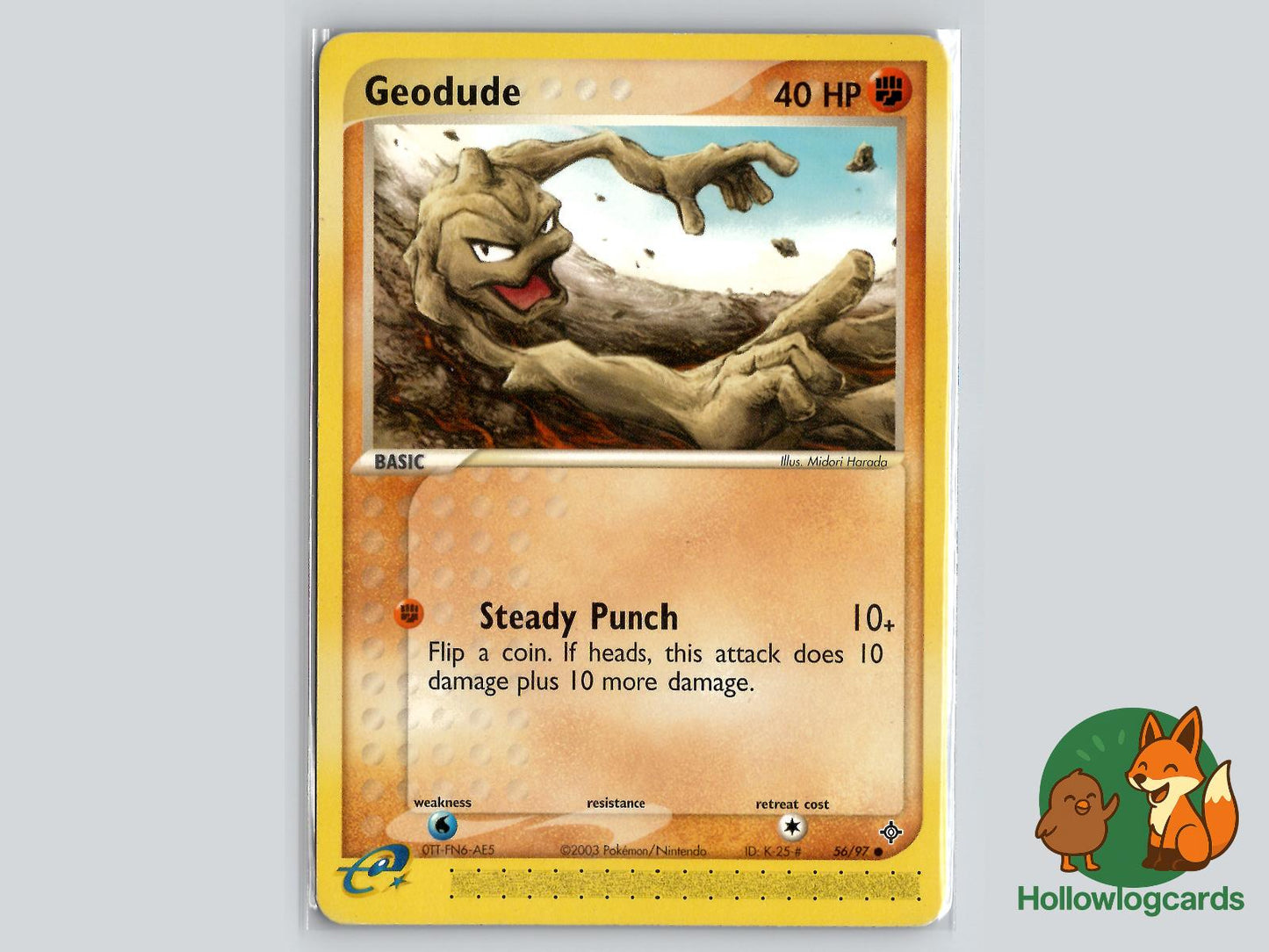 Geodude (56/97) - Dragon Pokémon Card