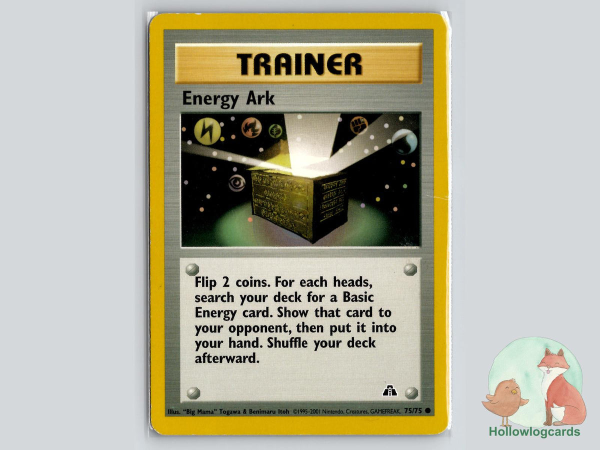 Energy Ark (75/75) - Neo Discovery Pokémon Card